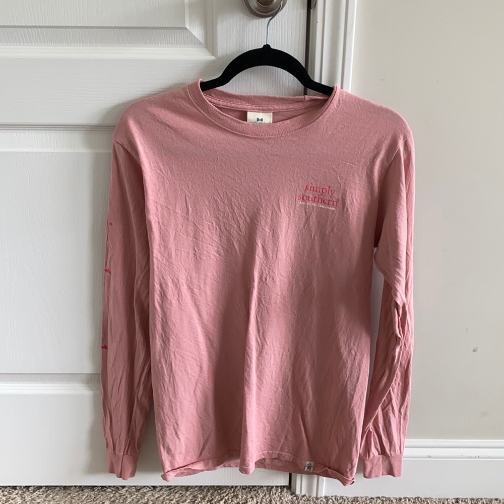 Pink Chick-fil-A simply southern shirt